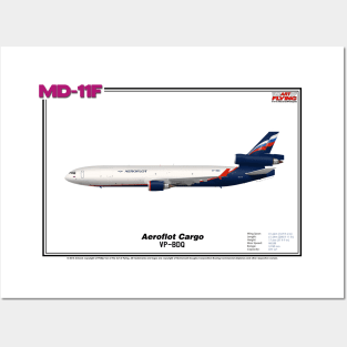 McDonnell Douglas MD-11F - Aeroflot Cargo (Art Print) Posters and Art